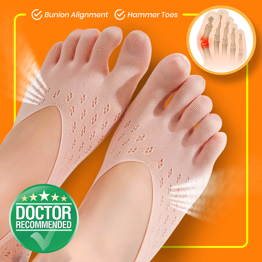 Premium Women's Bunion Relief Toe Alignment Socks